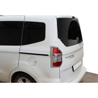 Накладки на стопы (2 шт, пласт) для Ford Courier 2014-2023 гг