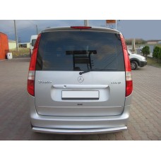 Кенгурятник задній (нерж.) для Mercedes Vaneo W414