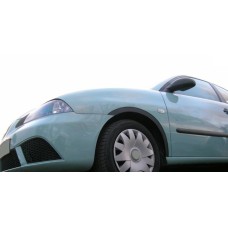 Накладки на арки (4 шт, чорні) для Seat Ibiza 2002-2009 рр