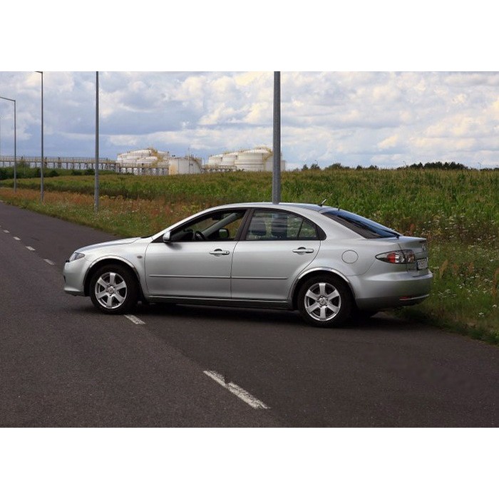 Накладки на арки (4 шт, нерж) для Mazda 6 2003-2008 рр