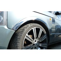Накладки на арки (4 шт, нерж) для Range Rover III L322 2002-2012 гг