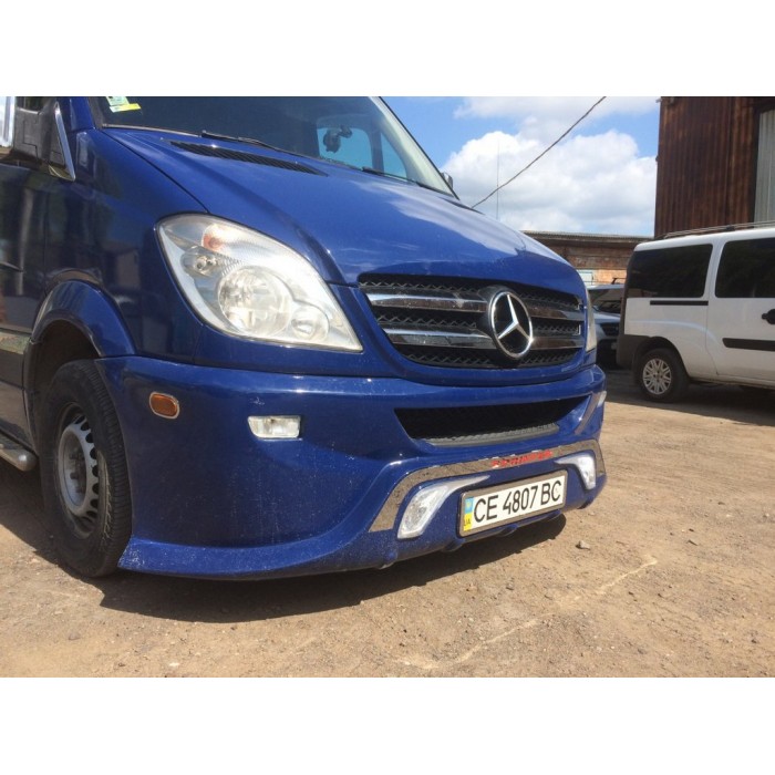 Передній бампер Спорт 4 (2006-2013) для Mercedes Sprinter W906 рр