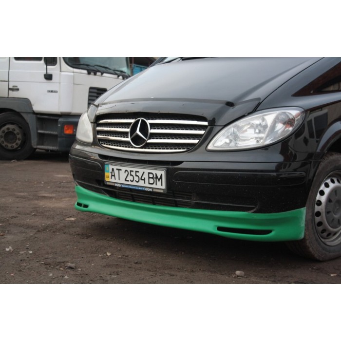 Накладка на бампер BRB V1 (під фарбування) 2004-2010 рік для Mercedes Vito W639 рр