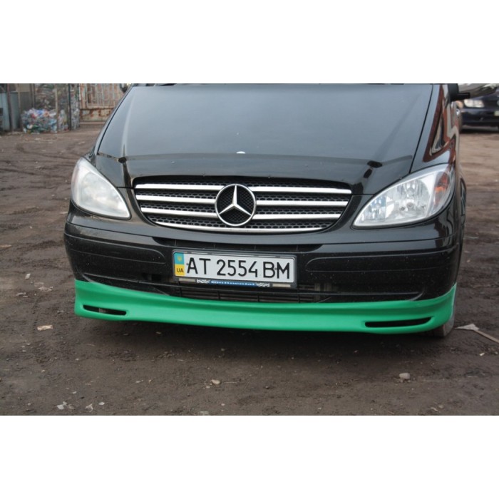 Накладка на бампер BRB V1 (під фарбування) 2004-2010 рік для Mercedes Vito W639 рр