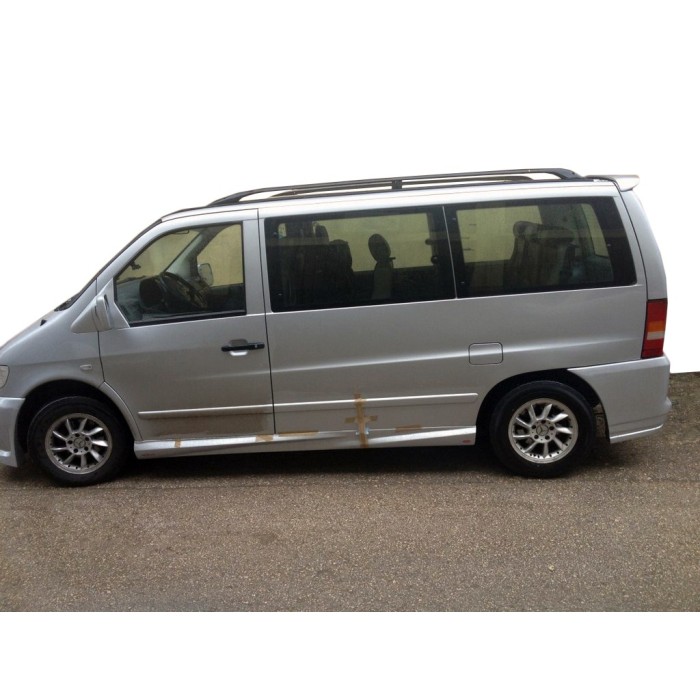 Бічні спідниці Спорт 1 (під фарбування) для Mercedes Vito W638 1996-2003 рр