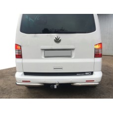 Задні куточки AK003 (2 шт., нерж) для Volkswagen T5 Caravelle 2004-2010 рр