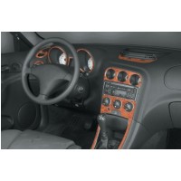 Накладки на панель (Meric) Титан для Alfa Romeo 156 1997-2007 рр