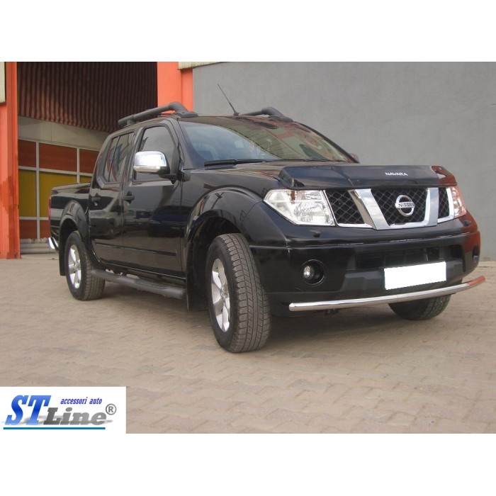 Передній захист ST008 (нерж) для Nissan Navara 2006-2015 рр