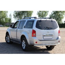 Задняя дуга AK002 (нерж) для Nissan Pathfinder R51 2005-2014 гг