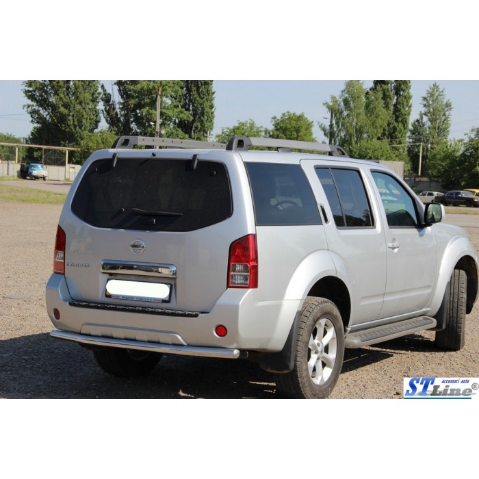 Задняя дуга AK002 (нерж) для Nissan Pathfinder R51 2005-2014 гг