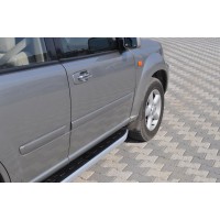 Бокові пороги Fullmond (2 шт., алюм.) для Nissan X-trail T30 2002-2007рр