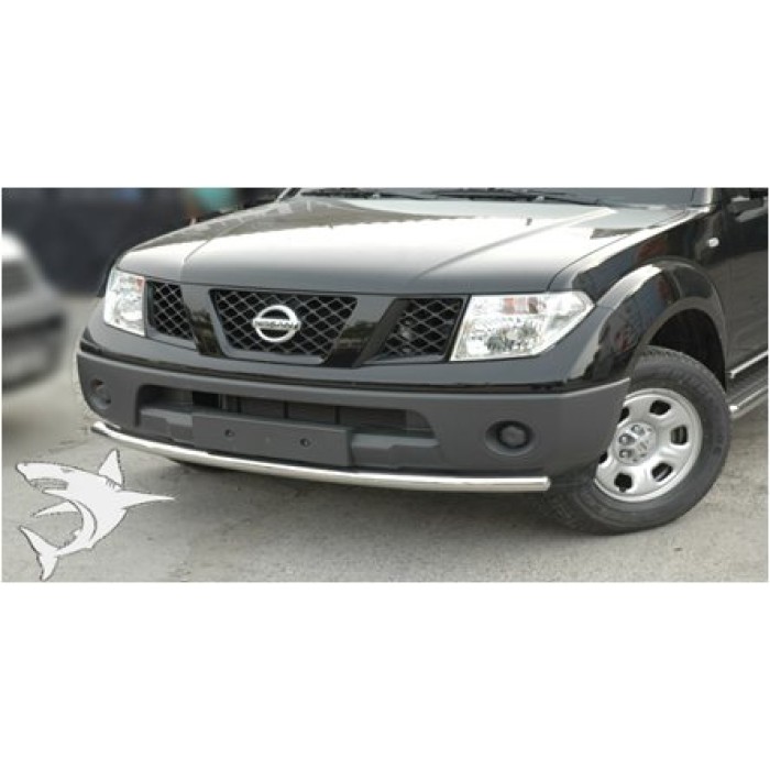 Передній захист ST008 (нерж) для Nissan Navara 2006-2015 рр