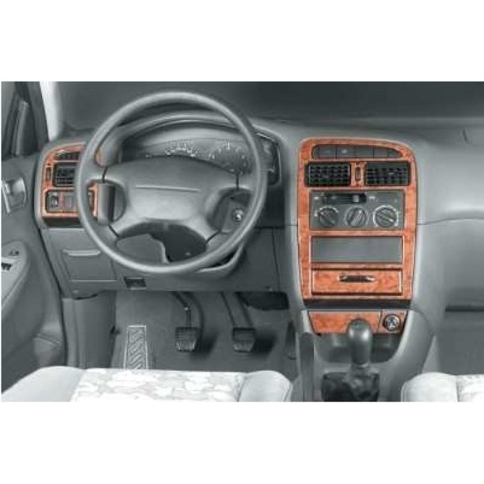 Накладки на панель Титан для Toyota Avensis 1998-2003 гг