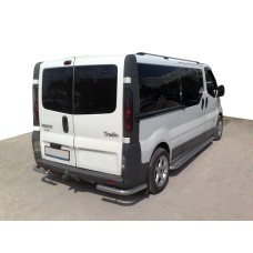 Задні куточки AK003 (нерж) для Nissan Primastar 2002-2014 рр