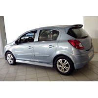 Боковые пороги (под покраску) для Opel Corsa D 2007-2014 гг