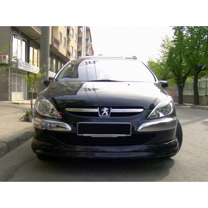 Передня нижня накладка (під фарбування) для Peugeot 307