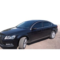 Вітровики з хром молдингом SD (4 шт, HIC) для Volkswagen Passat B6 2006-2012рр