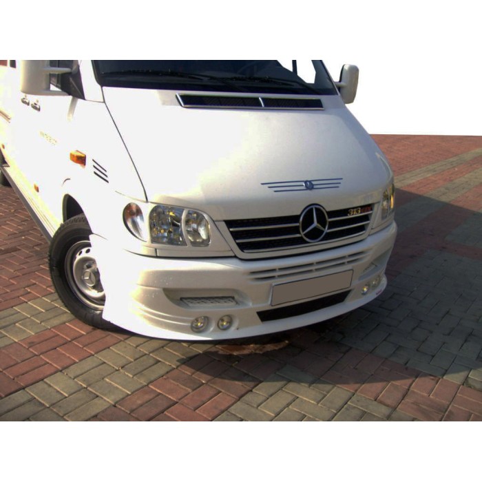 Передній бампер 4 фари для Mercedes Sprinter W901/902/903/904/905 1995-2006 рр