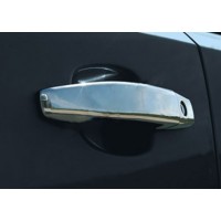 Накладки на ручки (2 шт., нерж) для Opel Tigra 2001-2009 рр