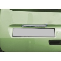 Накладка над номером (нерж) для Renault Kangoo 2008-2020 гг