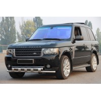 Передняя дуга ST015 (нерж.) для Range Rover III L322 2002-2012 гг
