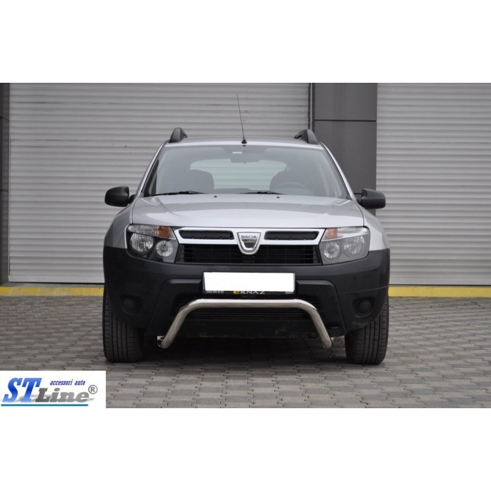 Кенгурятник ST011 (нерж.) для Renault Duster 2008-2017 рр