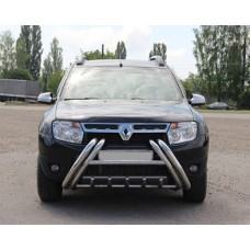 Кенгурятник WT01 (нерж) для Renault Duster 2008-2017 гг