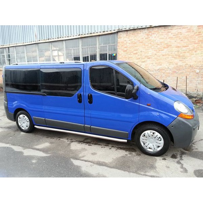 Рейлинги Skyport (серые) Длинная база для Renault Trafic 2001-2015 гг