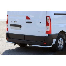 Задні куточки AK003 (2 шт., нерж) для Opel Movano 2010-2021 рр