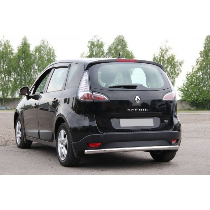 Задняя дуга AK002 (нерж) для Renault Scenic/Grand 2009-2016 гг