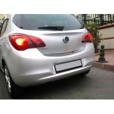 Кромка багажника (нерж) для Opel Corsa D 2007-2014 рр