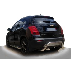 Задня дуга AK007 (нерж.) для Chevrolet Trax 2012-2023 рр