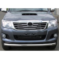 Передняя защита ST008 (нерж.) для Toyota Hilux 2006-2015 гг
