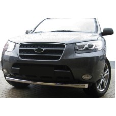 Передній захист ST008 (нерж.) для Hyundai Santa Fe 2 2006-2012 рр