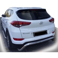 Задняя дуга AK007 (нерж.) для Hyundai Tucson TL 2016-2021 гг
