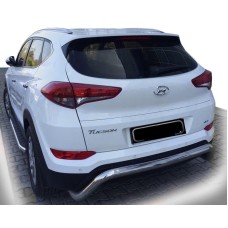 Задня дуга AK007 (нерж.) для Hyundai Tucson TL 2016-2021рр