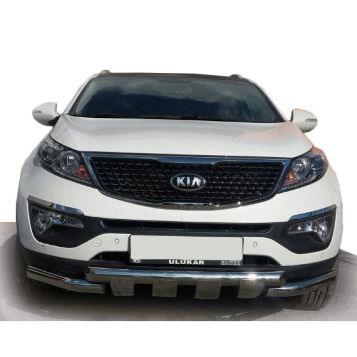 Передній захист ST009-15 (2013-2015, нерж.) для Kia Sorento XM рр