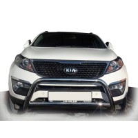 Кенгурятник WT005 (нерж.) для Kia Sorento XM 2009-2014 гг