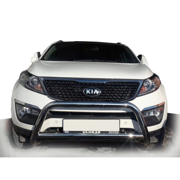 Кенгурятник WT005 (нерж.) для Kia Sorento XM 2009-2014 рр