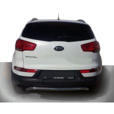 Задня дуга AK002-1 (нерж.) для Kia Sorento XM 2009-2014 рр