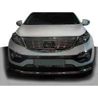 Передній захист ST008 (нерж) для Kia Sportage 2010-2015 рр