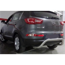 Задня дуга AK007 (нерж.) для Kia Sportage 2010-2015 рр