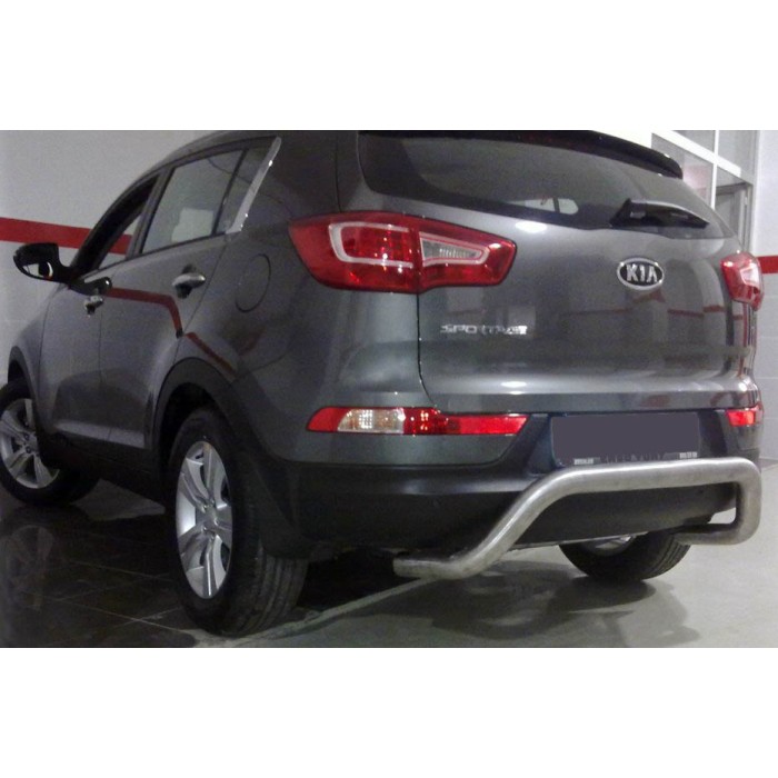 Задня дуга AK007 (нерж.) для Kia Sportage 2010-2015 рр
