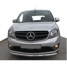 Передній захист ST008 (нерж.) для Mercedes Citan 2013-2021 рр