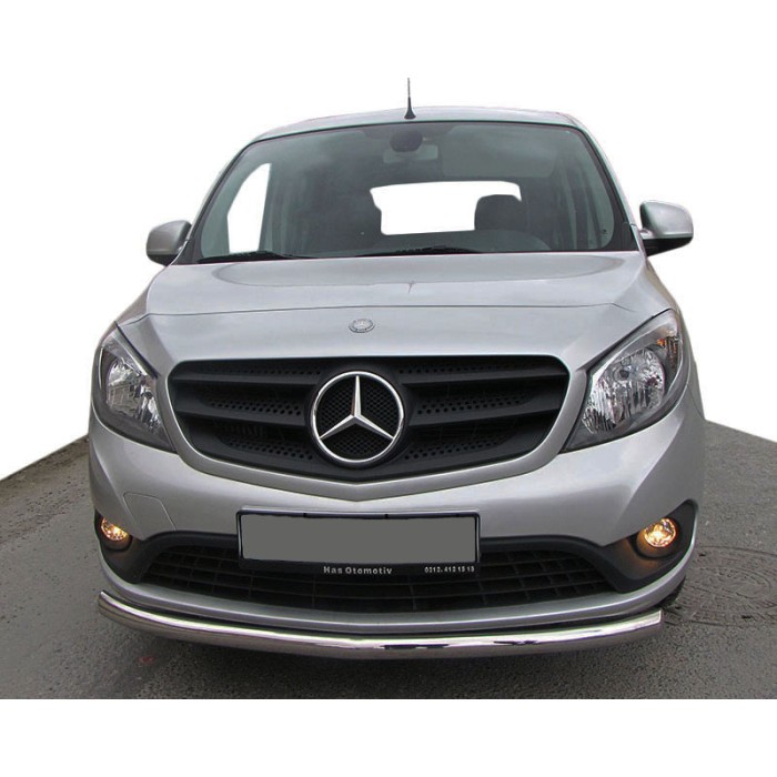 Передній захист ST008 (нерж.) для Mercedes Citan 2013-2021 рр