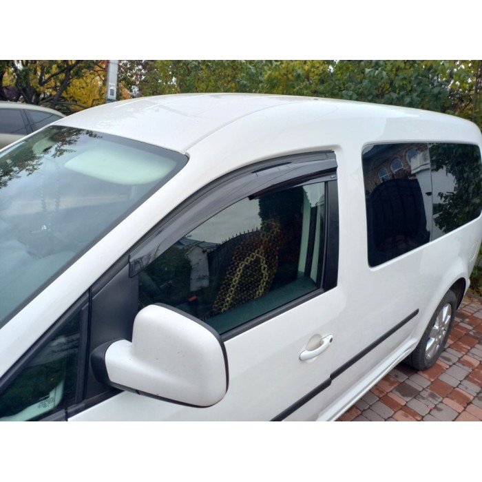 Вітровики (2 шт., Sunplex Sport) для Volkswagen Caddy 2015-2020 рр