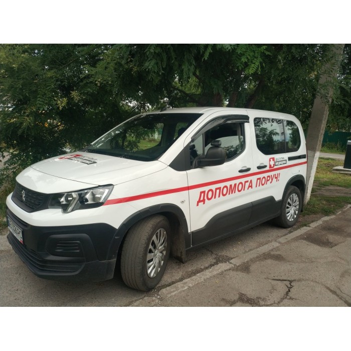 Вітровики (2 шт., Sunplex Sport) для Citroen Berlingo/Multispace 2019- рр