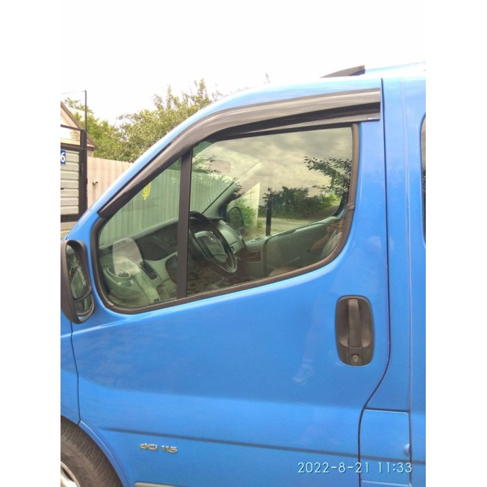 Вітровики (2 шт., Sunplex Sport) для Opel Vivaro 2001-2015 рр