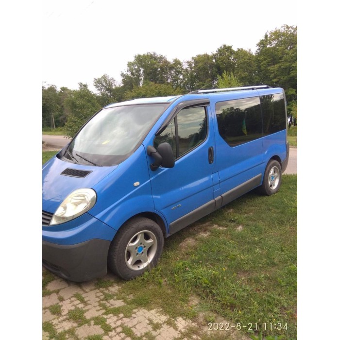 Вітровики (2 шт., Sunplex Sport) для Opel Vivaro 2001-2015 рр