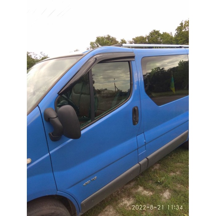 Вітровики (2 шт., Sunplex Sport) для Opel Vivaro 2001-2015 рр